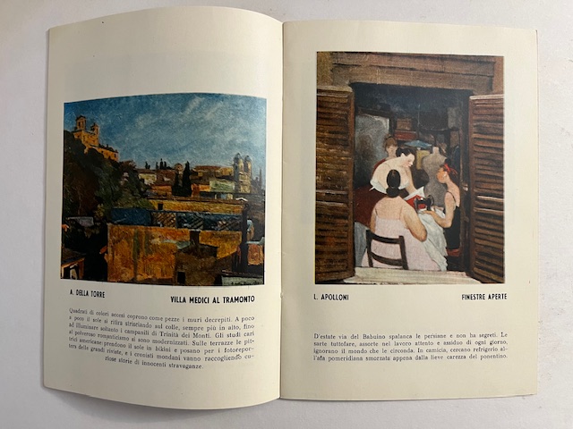 Da Piazza del Popolo a Piazza di Spagna. Impressioni romane. Livio Apolloni, Angelo Della Torre, dal 6 al 18 aprile. Galleria d'arte San Sebastianello, Roma
